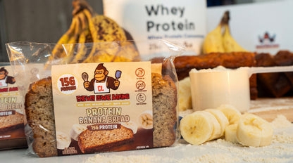 Plain Protein Banana Bread Slice