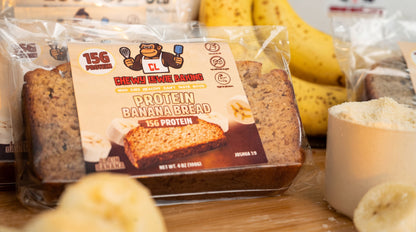 Plain Protein Banana Bread Slice