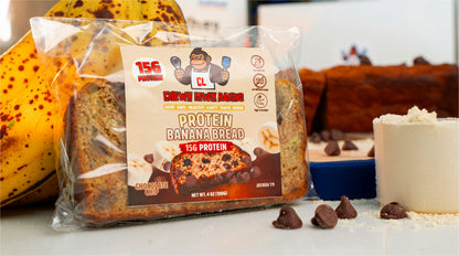 Chocolate Chip Protein Banana Bread Slice