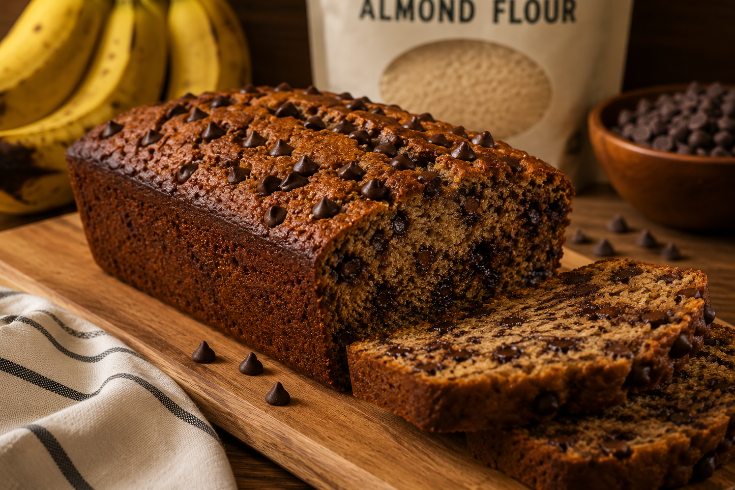 Gluten-Free Chocolate Chip Banana Bread