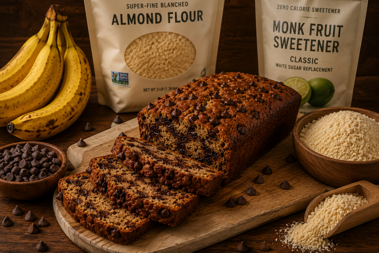 Gluten-Free Chocolate Chip Banana Bread