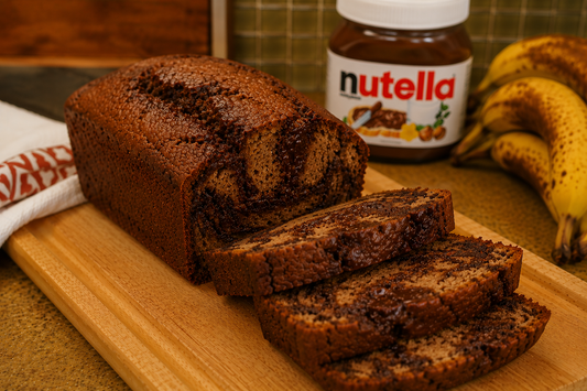 Nutella Banana Bread