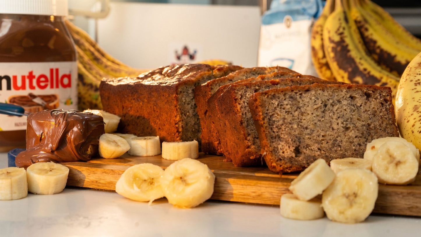 Nutella Banana Bread